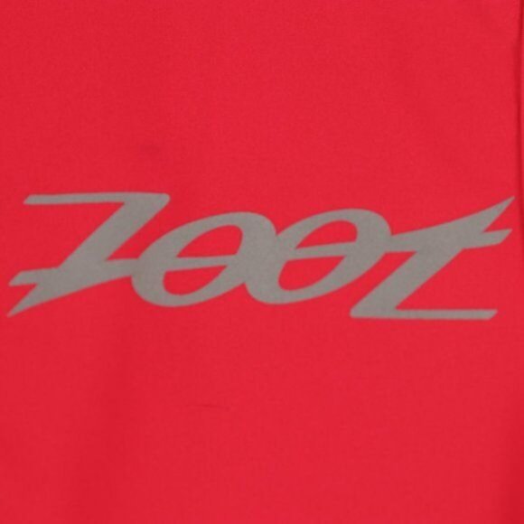 Zoot Men's Small Red 1/2 Zip Crewneck Active Triathlon Mesh Tank Top - Picture 7 of 8